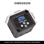 12V 140A Dual Battery Smart Isolator ,Display VSR Car Relay Voltage Setting Voltage Sensitive Relay For Camper Car RV