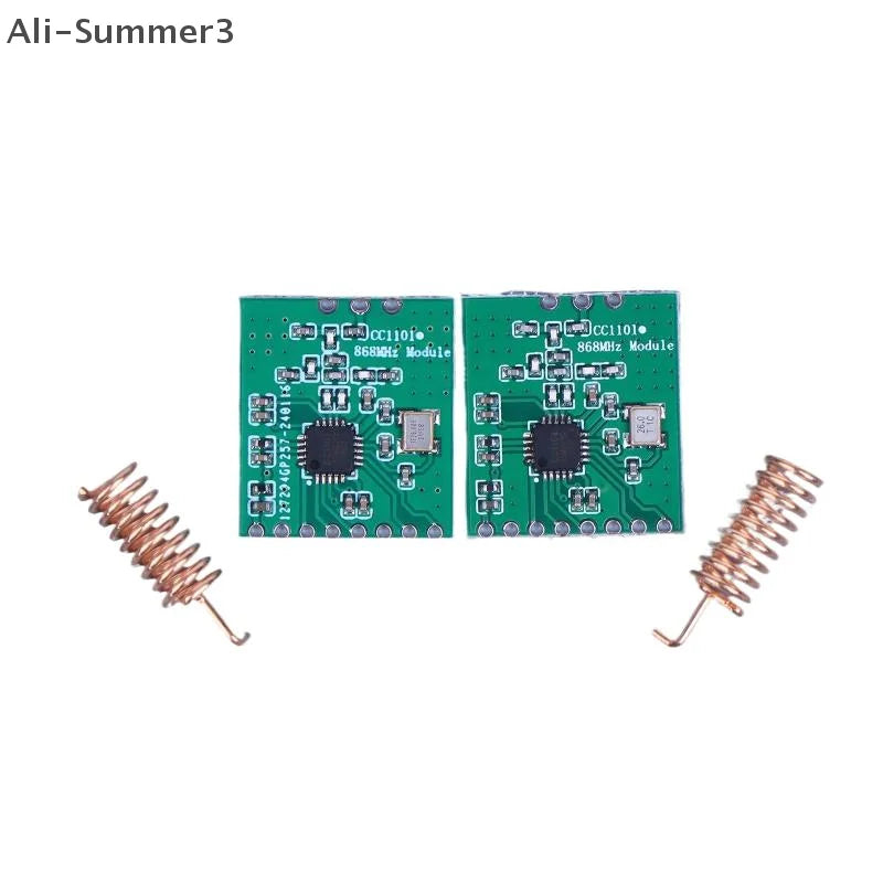 1/2/3PCS CC1101 Wireless Module Long Distance Transmission Antenna 868MHZ SPI Interface Low Power M115 64-byte