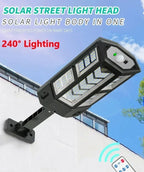 Newest Powerful Solar Lights Outdoor Solar Lamp Of Motion Sensor 4 Mode Waterproof IP65 Solar Garden Light Street Yard Lantern