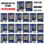XCW WeMos D1 Mini TYPE-C/Micro USB ESP8266 ESP-12F CH340G V2 Module WiFi D1 Mini Development Board 3.3V With Pin For Arduino