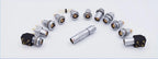 FSG 0B 2 3 4 5 6 7Pin Adjustable Right Angle Male Plug Push-pull Self-Locking Connector For Industrial Camera Sound Video Device