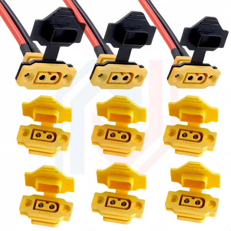 XT60 Female Plug XT60E-F Lithium Battery Connector Wire Cable Plug For RC FPV Lipo Battery RC Quadcopter