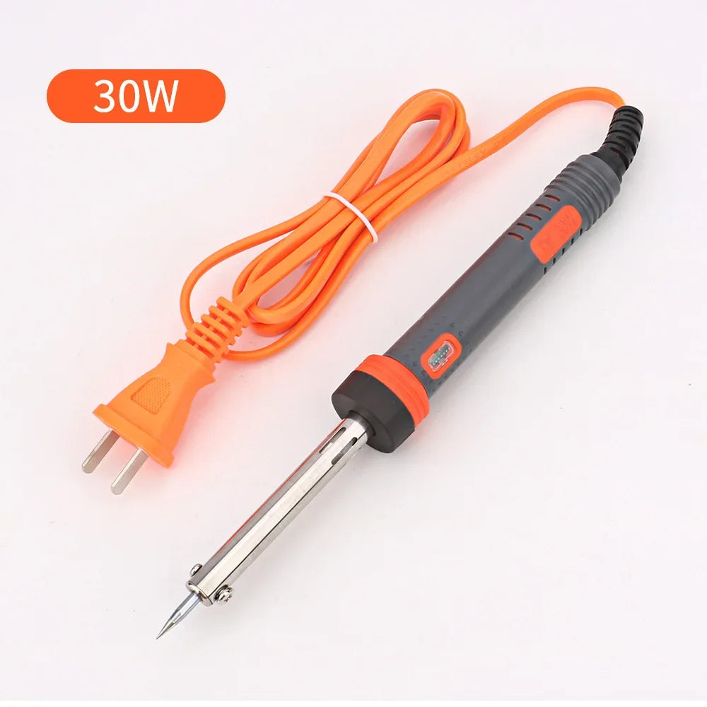 Electric Solder Iron High Power 30W40W60W80W100W150W Externa LHeated Thermostatic Electric Welding Pen Type With Indicator Light