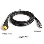 XT60 Female/Male Connector To DC5521 Male Adapter Power Cable 16AWG Solar Panel Connection Home Car Battery Charging Adapter