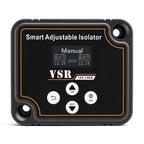 Dual Battery Smart Isolator 12V 140A Car Split VSR Charge Voltage Setting Sensitive Relay For Off-Road Camper Yacht ATV UTV Boat