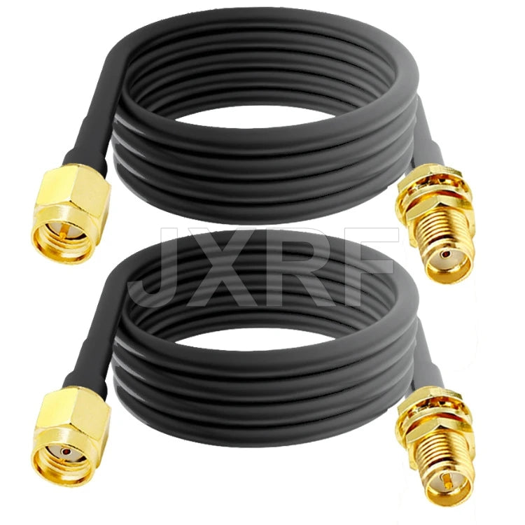 SMA Male RP SMA Male To RP SMA Male SMA Female RG174 Coaxial Cable Extension Cable Copper Feeder Wire For WIFI 3G 4G Antenna