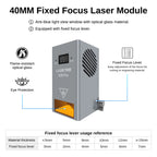 LASER TREE 20W/10W/5W/4W Laser Head For CNC Engraver Wood Cutting DIY Laser Tools 450nm TTL/ PWM Blue Light Laser Module