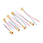 Universal MMCX Female Socket, Pure Copper Gold-Plated Connector with Soldering Wires and Built-in Threaded Nut Holder