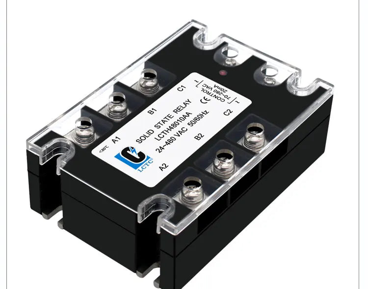 LCTC Three-phase Solid State Relay SSR 3 Phase 10A 25A 40A 60A 80A 100A 120A 150A 200A AC Control AC DC Control AC 25DA 380VAC
