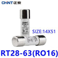 CHINT RT28-32 (RO15) 10X38 RT28 63 (RO16) 14X51 500V 2A 10A 16A 20A 25A 32A 40A 50A 63A Fuse Fusible Core Kit Ceramic Fuse Link