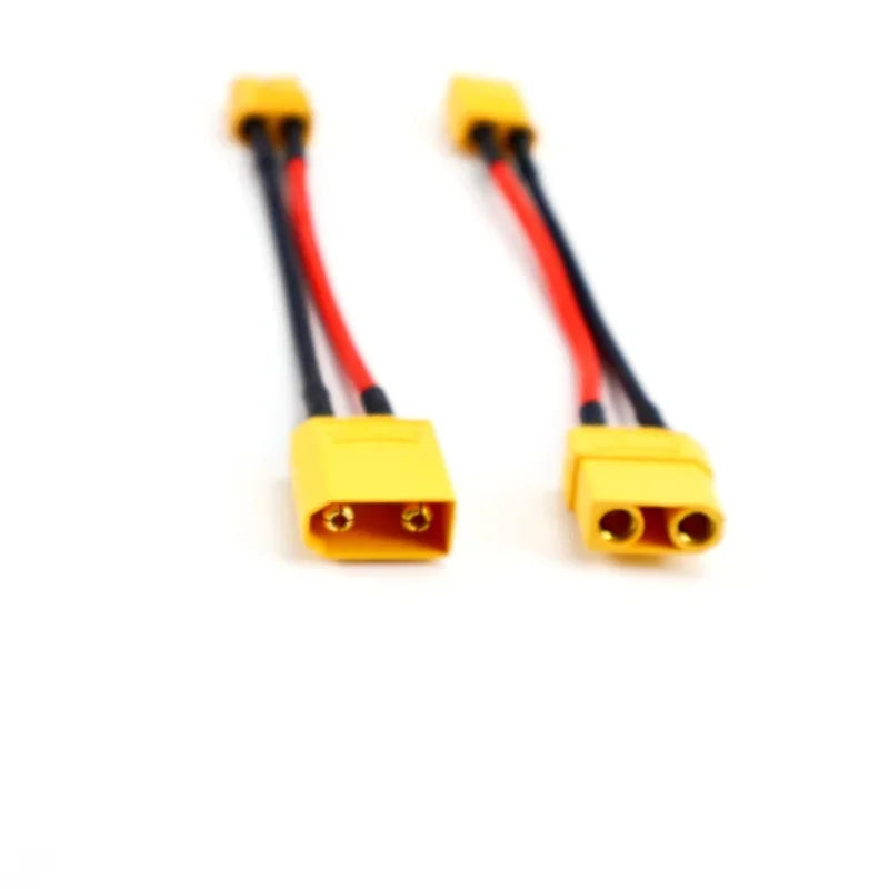 1/2/5 pcs Male XT90 To Female XT60 Battery Adapter 14awg RC Battery Charging Cable Suitable for ISDT Type Chargers