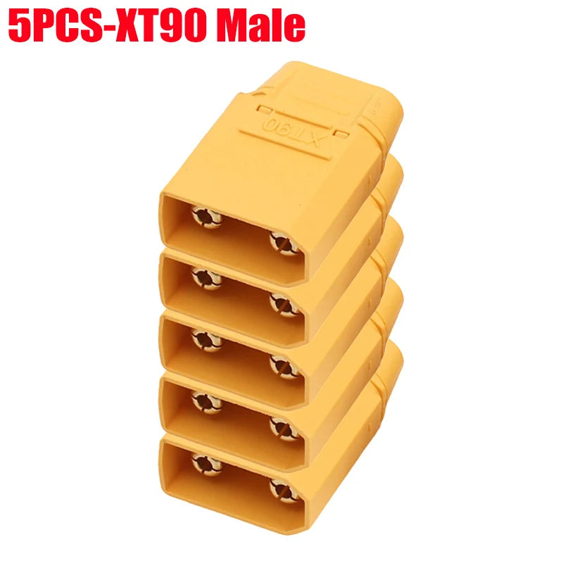 XT90 Male Female Connector Plug Welding Terminal Plugs for RC Lipo Battery Drone Boat Airplane Wire Cable Connectors Adapter