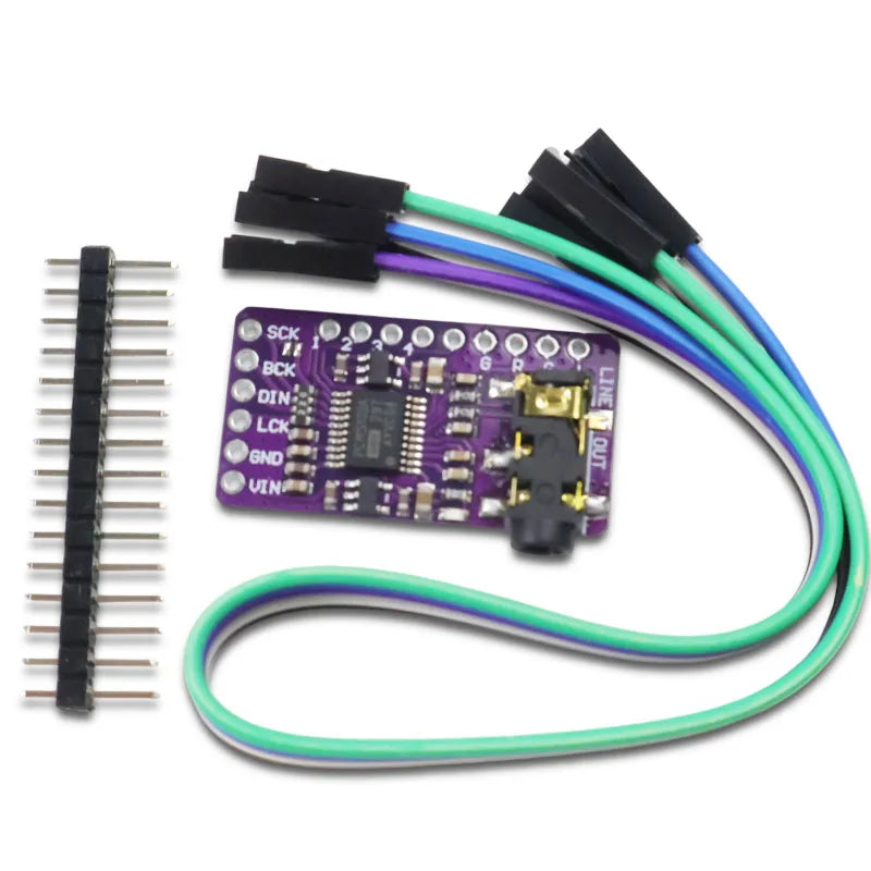 GY-PCM5102 I2S Player Module Interface DAC Decoder For Raspberry Pi PHAT Format Board Digital PCM5102 Audio Board ESP32 DIY