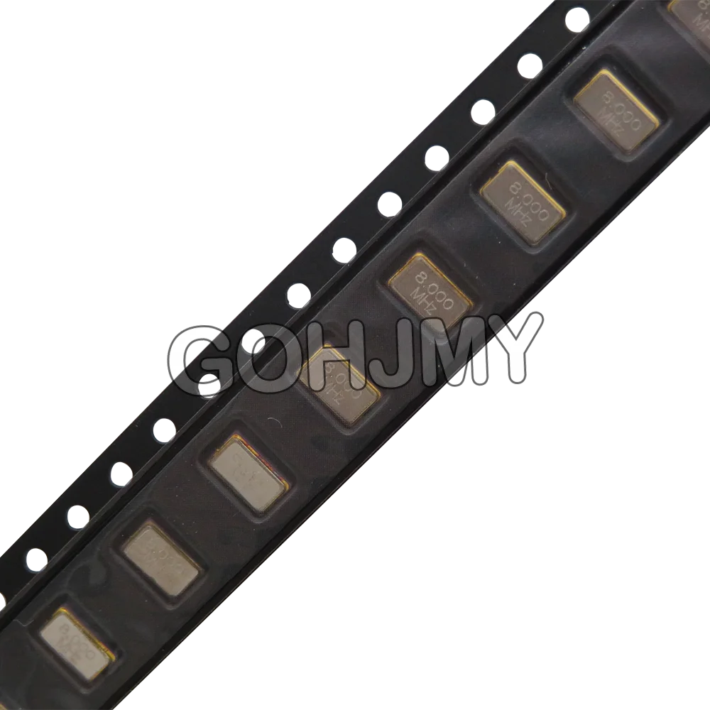 10PCS SMD 3225 SMD passive quartz crystal oscillator 8Mhz 10Mhz 12Mhz 16Mhz 20Mhz 24Mhz 26Mhz 30Mhz 32Mhz 40Mhz 48Mhz 8.000Mhz
