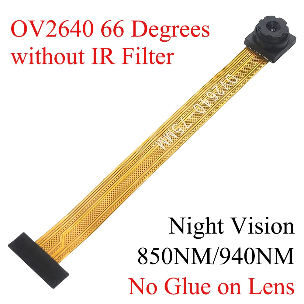 NEW OV2640 Camera Module for ESP32 CAM Camera Module 2MP 222 200 180 66 120 160 Degree 650nm 850nm Night Vision DVP 24PIN 0.5MM