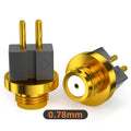 Earphone Convert Plug Universal Multifunctional Headphone Pins Replaceable 0.78mm MMCX PE Ie300 T2 A2DC Ie400 Female Connector