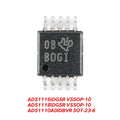 2PCS ADS1115IDGSR ADS1118IDGSR ADS1110A0IDBVR ADS1115 ADS1118 ADS1110A0 SSOP-10 SOT-23-6