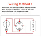 16 19mm Metal Pushbutton Switch High Current 10A Outdoor IP68 Self-Locking Reset Waterproof Start Power Button