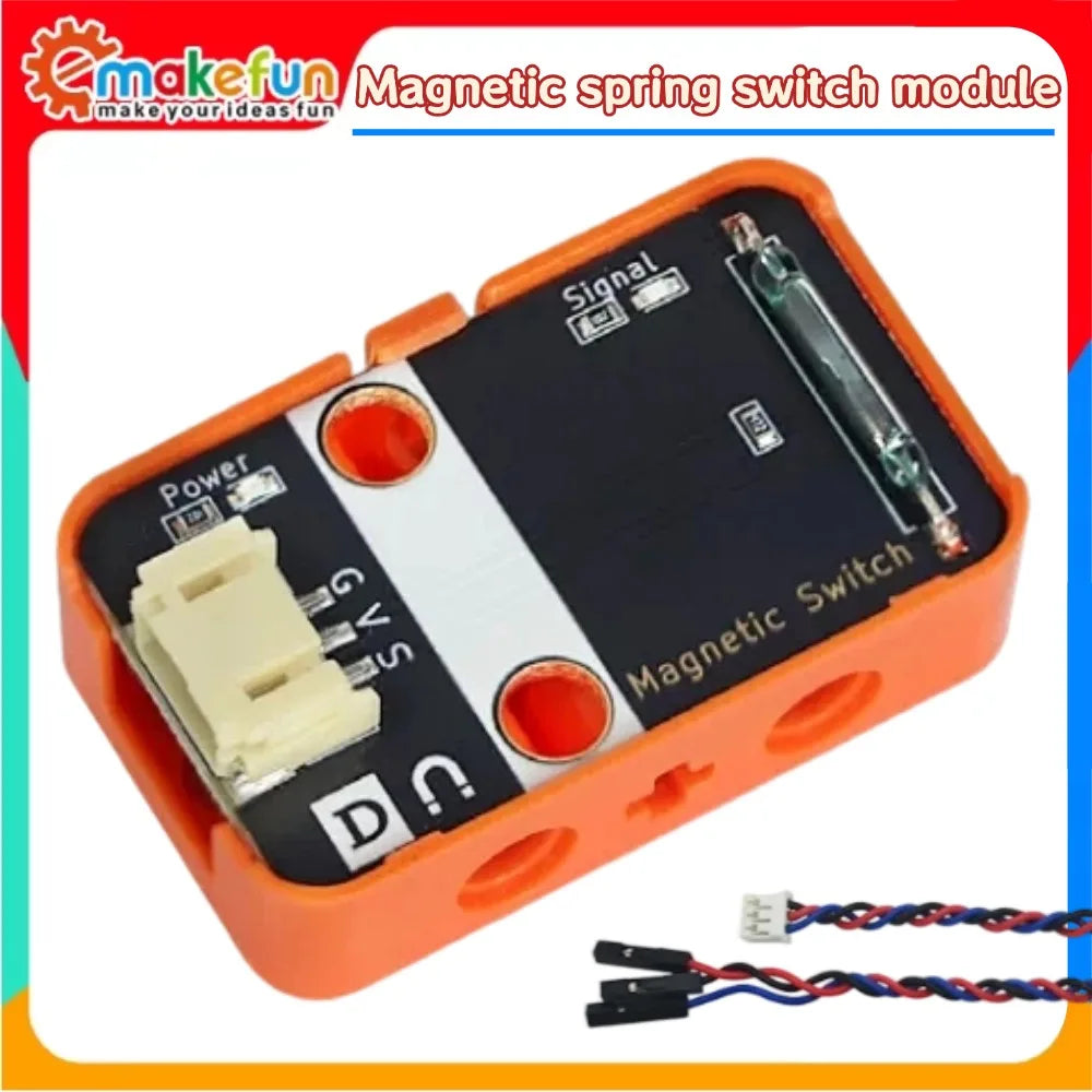 Magnetic Reed Switch Sensor Module 3.3V-5V Digital Signal Output Magnetic Contact Detection Board for Arduino Raspberry Pi ESP32