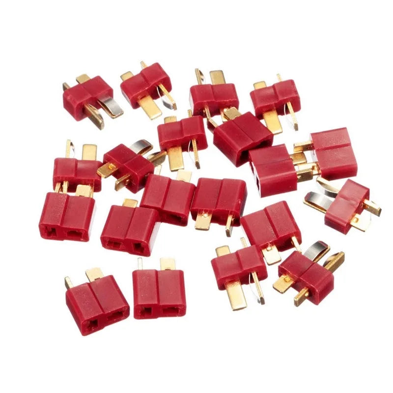 10PCS T-Type Plug Docking Socket T-Type Power Connector Male Female Connector Aircraft Model Cable