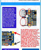 Type-C USB 2S 3S 4S  BMS 4.5V-15V 18W 2A Lithium Battery Charging Module Support QC Fast Charge With Temperature Protection