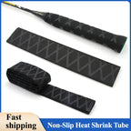 Black Non-Slip Heat Shrink Tube ID15 18 20 22 25 28 30 35 40 45 50mm for Fishing Rod Grip DIY Heat Shrink Wrapping Shrink Tubing
