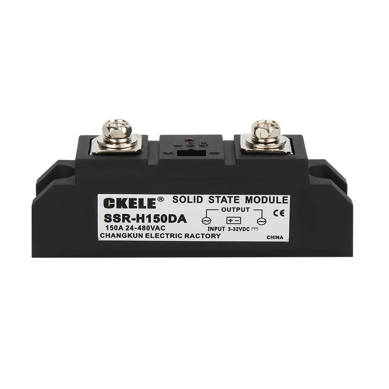 Industrial Solid State Relay SSR DC-AC Module Single Phase 3-32VDC Input 24-480VAC Output 80A 100A 150A 200A 300A 350A 400A 500A