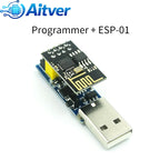 ESP01 Programmer Adapter USB to ESP8266 ESP01S Downloader with Auto Download Function CH340 for Arduino DIY Projects