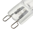 10pcs/lot G9 220-240V 40W Portable Warm White Halogen Bulb Light Lamp 3000-3500K Globe 230V Capsule Clear Bulbs