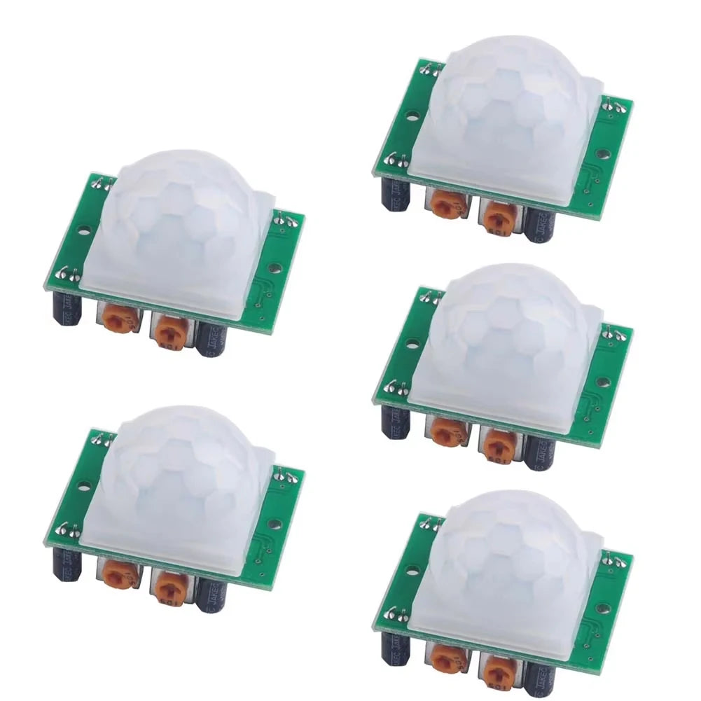 1/2/5/10pcs HC-SR501 Adjust IR Pyroelectric Infrared PIR Motion Sensor Detector Module Motion Sensor Detector Module HC SR501
