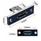 5pcs/set DIY OEM Micro-USB 5Pin Female Type-B Socket Connector Panel Mount Type with PC Board USB 2.0 Pinout