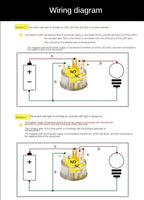 25MM30MM Metal Push Button Switches Power Symbol Waterproof LED Indicator Momentary Latching Start Stop Power On Off Switch