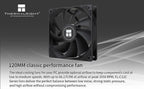 Thermalright 120mm Case Fan TL-C12C EXTREM/C12CW-S/C12C-S/C12CW/C12C CPU Cooling Fan ARGB 120mm High Performance Fan