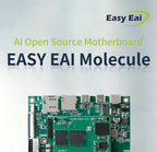 Edge AI Core Module, EASY EAI RK3562 Quad-core A53 ARM Processor, 2GB RAM, Embedded Linux Development Board 1 TOPS NPU