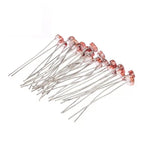 50PCS/lot  LDR Photo Light Sensitive Resistor Photoelectric Photoresistor 5528 GL5528 5537 5506 5516 5539 5549 For Arduino