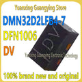 (10 Pieces) DMN32D2LFB4-7 Marker: DV N-Channel DFN1006 Enhanced MOSFET Field Effect Tube 100% Brand New & Original