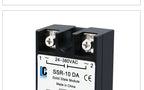 LCTC 1PCS SSR Solid State Relay DC To AC to DC 10A 25A 40A 50A 60A 80A 100A Zero-crossing Relay 3-32VDC