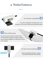 XKC-Y26L 3.3V Low Power Consumption Non-contact Water Level Sensor,Arduino MCU Compatible Liquid Sensor Level Switch