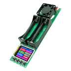 2 Channel 18650 Battery Capacity Internal Resistance Tester Automatic Charge Discharge Electronic Load Module TYPEC Power Supply