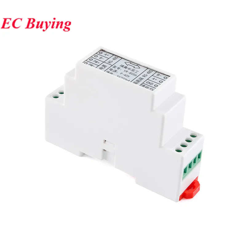 RS485 to RS485 Isolated RS-485 232 Turn 485 Repeater Communication Signal Amplifier Isolator Distance Extender Booster Converter