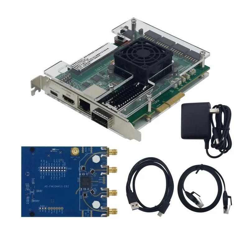 XCKU5P development board + AD9361 RF module FMCPCIE3.0 H-DMI compatible 100G Gigabit Ethernet