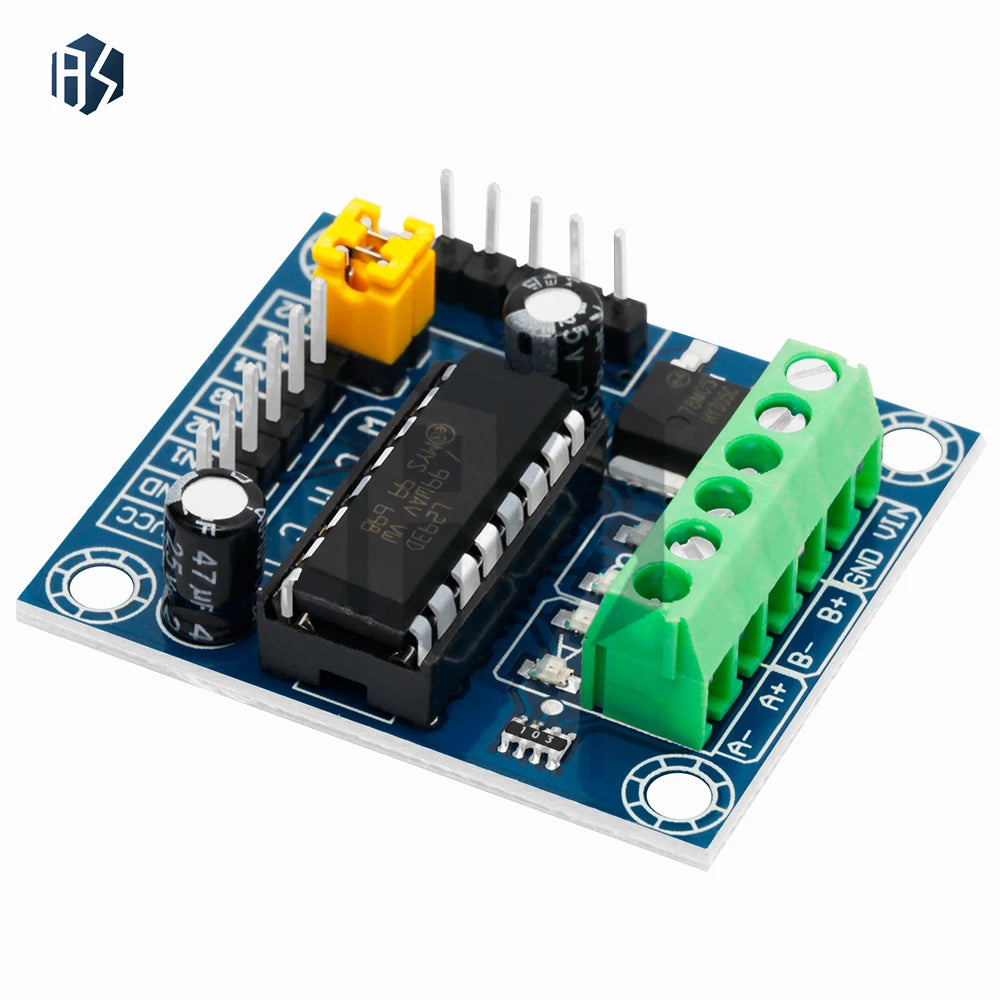 Mini 4-Channel Motor Driver Shield (L293D Module): High-Voltage Current Expansion for Arduino UNO/MEGA 2560