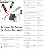 Meat Probe Thermometer Kitchen Food Digital Thermometer Cooking Electronic Temperature Heat Gauge Milk Barbecue Meat Thermometer