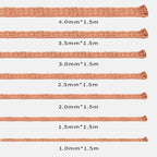 MECHANIC R350 Series Width 1.0-4.0mm Length 1.5m Solder Remove Cord Pure Copper Braid Tin Absorption Belt Single Layer Wick Wire