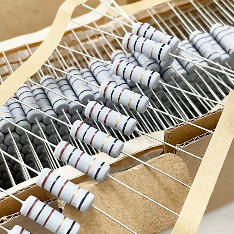 Wire Fuse Wirewound Resistor Fuse Resistance 0.5W 1W 2W 3W 0.1 0.15 0.22 0.33 0.47 0.5 1 1.5 2.2 3.3 4.7 5.1 10 20 47 68 100Ohm