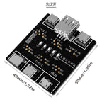 DT3 Data Cable Detection Board Type C USB C Micro USB Cable Tester Detector for Apple IOS Android Fast Quick Charging Lighting