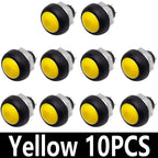 5~10PCS EGBO Mini 12mm Waterproof Momentary ON/OFF Push Button Round Switch PBS-33B PBS-11B For arduino