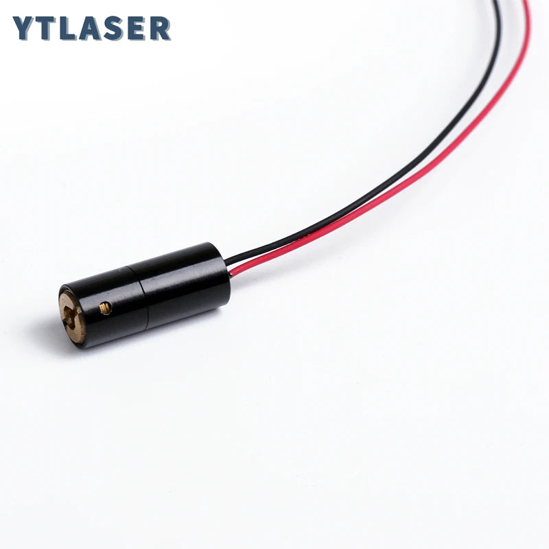 D8mm Focusable Locator 635nm 650nm 670nm 685nm Red Dot Laser 1mW 5mW 10mW Laser Diode Module Industrial Grade ACC Driver