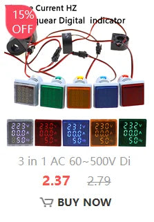 AD16-16SM 16mm buzzer 12V 24V 110V 220V 380V Flash Signal Light Red LED Active Buzzer Beep Alarm Indicator Red Green Yellow