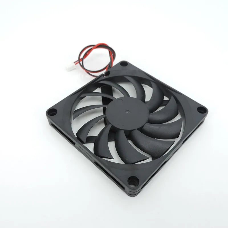 8cm 8010 DC 5V 12V 24V Cooling Fan Brushless for Reprap 3D Printer Parts DC Cooler 80 x 80 x 10mm Plastic Fan 2pin